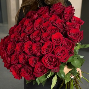 Букет 51 роза Эквадор Эксплорер (60 см) в Дзержинском