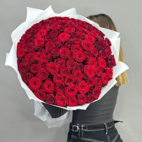 Букет 101 красная роза (60 см) в Дзержинском
