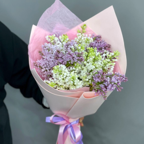 Букет из 11 веток сирени микс в Дзержинском