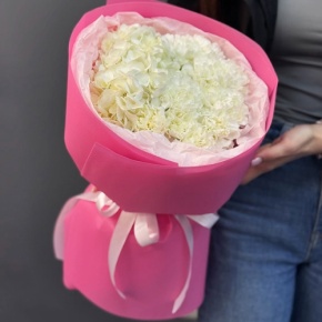 Букет "Гламур" из гортензии и диантусов в Дзержинском