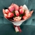 Букет из 15 розовых тюльпанов в Дзержинском