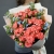 Букет "Фортуна" из коралловых роз и оксипеталума в Дзержинском Букет "Фортуна" из коралловых роз и оксипеталума в Дзержинском