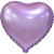 Сердце сиреневое фольгированный шар с гелием (45 см) в Дзержинском Сердце сиреневое фольгированный шар с гелием (45 см) в Дзержинском