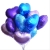 Сердце сиреневое фольгированный шар с гелием (45 см) в Дзержинском