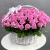Композиция в корзине из 101 розовой розы Аква (40 см) в Дзержинском Композиция в корзине из 101 розовой розы Аква (40 см) в Дзержинском