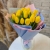 Букет из 15 жёлтых тюльпанов в Дзержинском Букет из 15 жёлтых тюльпанов в Дзержинском